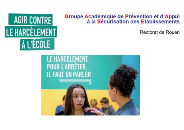 Ambassadeurs contre le harcèlement - Lycée Françoise de Grâce